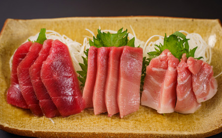 創業以来130年 三崎港老舗問屋「西松」厳選 天然本鮪 満喫詰め合わせ 660g M040-005 まぐろ マグロ 鮪 魚