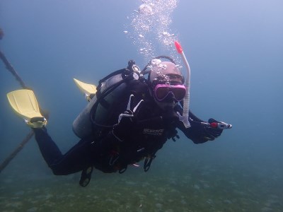 B47-002三浦半島城ヶ島の海で体験ダイビング 