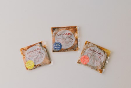 1-210 シーフード&ミソ めかじき味噌漬け3種セット
