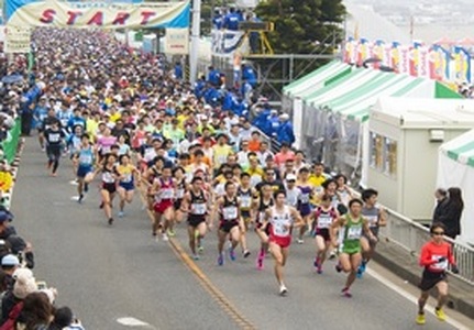 A05-016 第38回2023三浦国際市民マラソンオリジナルトートバッグ（ダークブラウン）