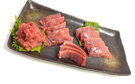 天然本鮪 中トロサク（ 訳アリ ）2柵 M081-004-03 