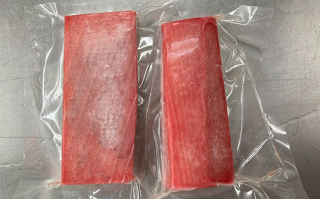 天然本鮪 中トロサク（ 訳アリ ）2柵 M081-004-03 