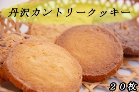 011-23-1丹沢カントリークッキー（20枚入）