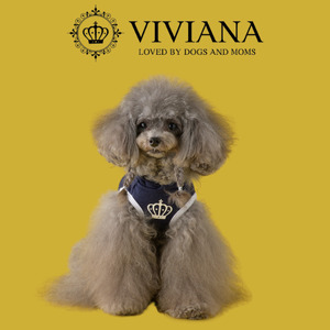 犬 服 ドッグウェア「VIVIANA」excel×VIVIANAコラボパーカー（Navy） |犬用 服 ペット犬 ドッグ ペット用品 愛犬 ファッション 秦野 神奈川