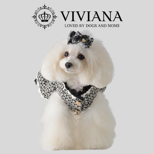 犬 服 ドッグウェア「VIVIANA」2ndAnniversaryドレス（Black）|犬用 服