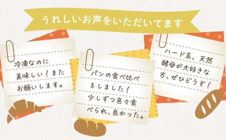 【5月発送分】パン こだわりパンの詰合せ | 秦野市 パン 冷凍 パン 無添加 パン 天然酵母 パン | 006-22