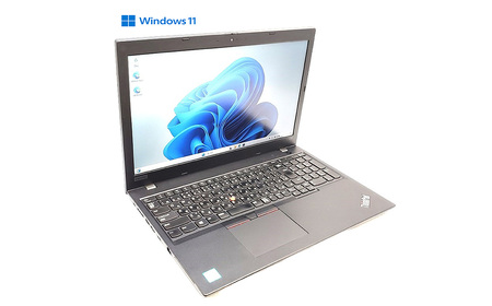 【数量限定】ティーズフューチャーの再生ノートPC（LENOVO ThinkPad L590) | レノボ lenovo pad 再生 中古 ノート ノートパソコン パソコン PC pc 端末 本体 再生 エコ エコロジー リファビッシュ リユース 15.6 大画面 保証 安心 数量 限定 Windows11 ビジネス 自宅 人気 モデル 大容量 すぐ使える 簡単 限定 おすすめ 秦野 神奈川 | 120-04