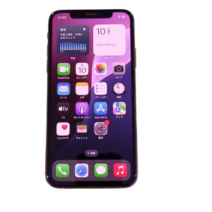 iPhone XS 64GB 【SIMロックあり】|iPhone スマホ シルバー 本体 docomo 端末 中古 再生品 再生 Apple アップル 人気 モデル 数量 限定 おすすめ 秦野 神奈川 077-03