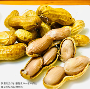 落花生 ピーナッツ 冷凍ゆでピー 6袋（約105ｇ/袋）