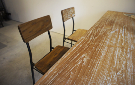 家具 インテリア gleam カヌーの古材鉄脚チェア(kanoナチュラル) | 家具 家具 家具 家具 家具 鉄足キャップ付き 79-02 