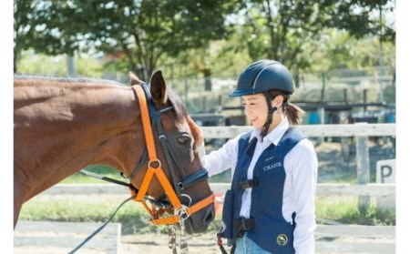 体験乗馬レッスン3回コース＋蹄鉄プレゼント　030-09