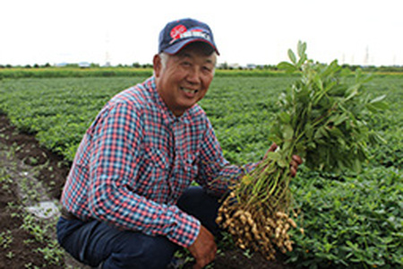 冷凍ゆで落花生 うでピー6袋（約250ｇ/袋）/ 約1.5kg 落花生 ゆで ピーナッツ じばさんず 冷凍 おつまみ 秦野 神奈川