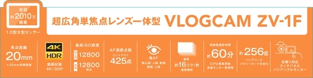 ソニー デジタルカメラ VLOGCAM ZV-1F／B (ブラック)｜SONY 撮影 写真 動画 [0449]
