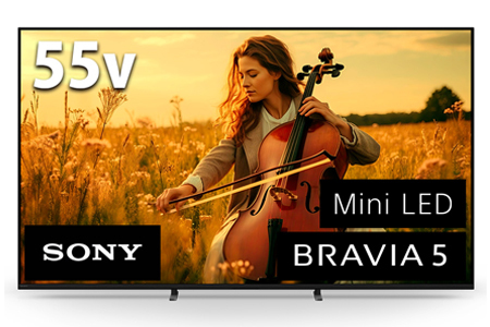 ソニー BRAVIA 55型 4K液晶テレビ (設置含む) 5シリーズ K-55XR50｜2025年モデル SONY ブラビア TV 大型 [0453]