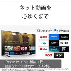 ソニー BRAVIA 55型 4K液晶テレビ (設置含む) 5シリーズ K-55XR50｜2025年モデル SONY ブラビア TV 大型 [0453]