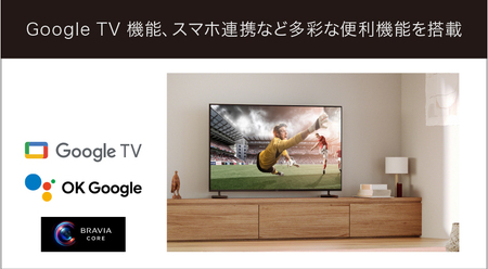 ソニー BRAVIA 50型 4K液晶テレビ(設置含む) X80Lシリーズ KJ