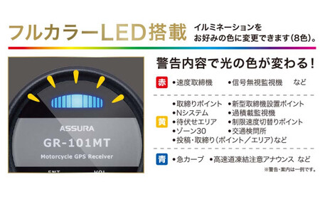 オートバイ専用GPSレシーバー GR-101MT オートバイ バイク レシーバー