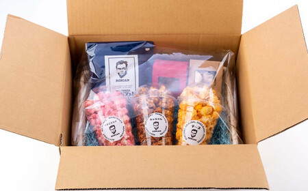 大和POPパーティーset6種類 ポップコーン キャラメル いちごミルク チーズ シナモンキャラメル ドリップコーヒー コーヒー 米粉クッキー クッキー アマンドショコラ セット お菓子 パーティー パーティーセット 神奈川県 大和市