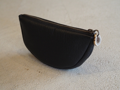 鹿革ポーチ (ツキ) [tsuki. 月]｜ポーチ [0502]