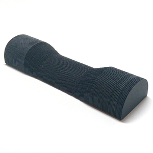 アウトリーチ 首枕 ブラック｜SDGs 枕 健康 エコ リサイクル ダンボール 通気性 神奈川県 贈り物 人気 睡眠 環境 寝具 イノベーション [0261]