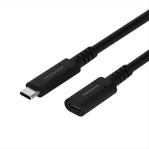 Owltech(オウルテック) 急速充電／高速データ通信 対応 USB C to C延長ケーブル 1m OWL-CBCMCF10-BK 【 ケーブル 家電 神奈川県 海老名市 】