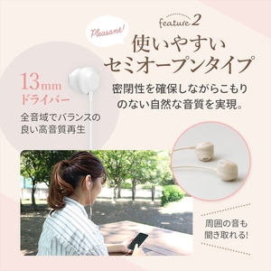 Owltech(オウルテック) iPhoneで手軽に音楽鑑賞 Lightning接続イヤホン OWL-EPLT02シリーズ OWL-EPLT02-WH ホワイト