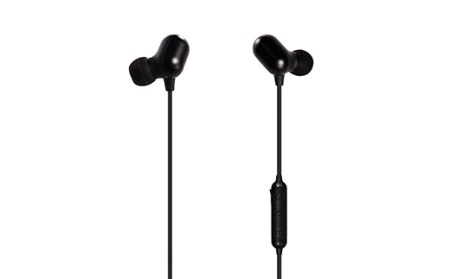 Bluetooth4.1 IPX4準拠 お洒落なカプセルデザインで高音質なaptXとAACに対応した ワイヤレスイヤホン OWL-BTEP13-BK