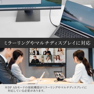 Owltech Type-Cスマホを大画面で観る ミラーリング&マルチディスプレイ対応 4K/60Hz対応 USB Type-C to HDMI Type-Aケーブル OWL-CBCMHD0125-BK【 ガジェット 海老名市 】