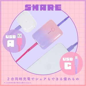 MOTTERU(モッテル) 国内最小最軽量 PD20W対応 モバイルバッテリー 大容量10,000mAh スマホ約3回分充電 2年保証（MOT-MB10001Z） コットンキャンディ【 神奈川県 海老名市 】