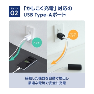 Owltech(オウルテック) 最大PD20W出力 GaN採用 USB Type-C×1 USB Type-A×1 AC充電器 OWL-APD20C1A1G-WH ホワイト【 神奈川県 海老名市 】