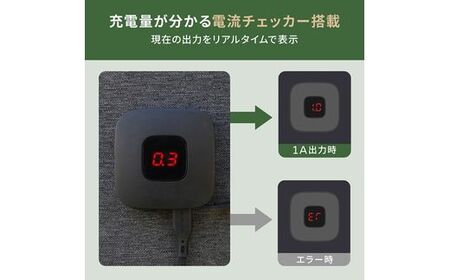 Owltech コンパクトになり持ち運びに便利 単結晶シリコンパネル搭載 折りたたみ式ソーラーパネル OWL-SLP10W-GY【充電器 アウトドア キャンプ 防災 】