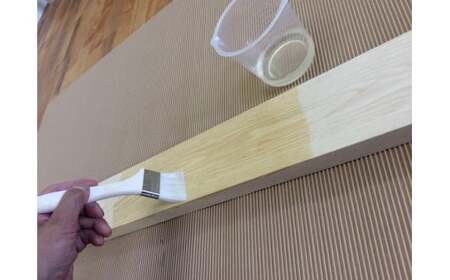 DIYオール無垢テーブル「セラミック塗料（透明）セット」｜無垢材 ムク コーティング 天然素材 机 ダイニングテーブル 工芸 工芸品 神奈川県 座間市　※着日指定不可