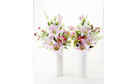 世界に一つだけのオーダーメイドフラワー あーとみゆき 枯れないお花 (造花・アーティフィシャルフラワー) の仏花・供花・墓花・をオーダーするチケット27,500円分  花材 資材 送料込み