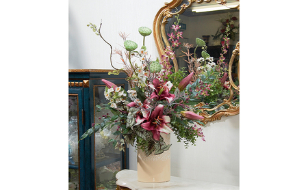 〈店頭受取限定〉 世界に一つだけのオーダーメイドフラワー あーとみゆき 枯れないお花 造花 アーティフィシャルフラワー で作るフラワーアレンジメントをフルオーダーするチケット 178,750円分