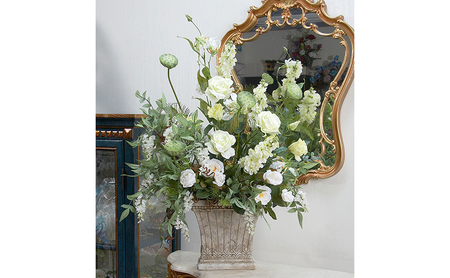 〈店頭受取限定〉 世界に一つだけのオーダーメイドフラワー あーとみゆき 枯れないお花(造花・アーティフィシャルフラワー)で作るフラワーアレンジメントをフルオーダーするチケット 220,000円