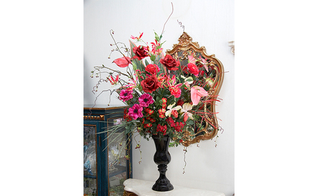 〈店頭受取限定〉世界に一つだけのオーダーメイドフラワー あーとみゆき 枯れないお花（造花・アーティフィシャルフラワー）で作るフラワーアレンジメントをフルオーダーするチケット 275,000円分