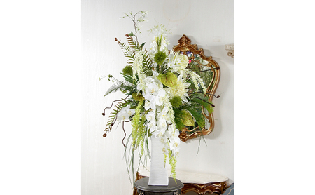 〈店頭受取限定〉世界に一つだけのオーダーメイドフラワー あーとみゆき 枯れないお花（造花・アーティフィシャルフラワー）で作るフラワーアレンジメントをフルオーダーするチケット 275,000円分