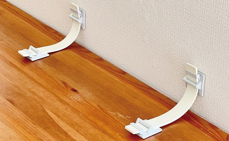 防災グッズ 転倒防止ベルト・AショックGWP LH-902AGWP 防災 防災用品 地震対策 転倒防止 家具転倒防止 ゴムベルト 家具 冷蔵庫 簡単設置 綾瀬市 神奈川県