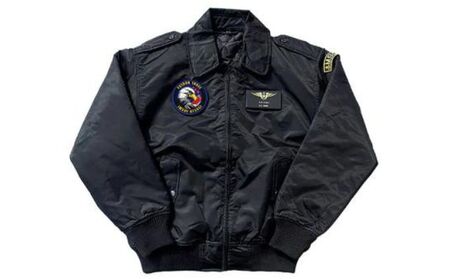 海上自衛隊 簡易ジャンパー 3空 厚木基地仕様 ファッション 男性 メンズ アウター 上着 キルティング 保温性 襟取り外し可 ワッペン ベルクロ 第3航空隊現行ワッペン  4Lサイズ