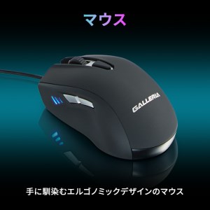 ガレリアゲーミングPC【RM5C-R36T】 マウスキーボード付