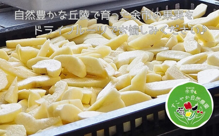 【余市産】すこやか自然農園「ドライフルーツりんご」15g×2Pセット【ふるさと納税限定規格】_Y034-0068