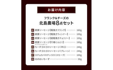 北島農場のフランク&チーズなどビールに良く合う8点セット_Y081-0015