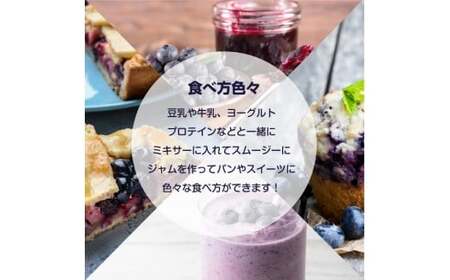 【余市産無農薬】冷凍ブルーベリー 残留農薬検査済み 2025年収穫_Y155-0001