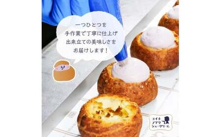 余市産ブドウシュークリーム 10個入り_Y156-0002