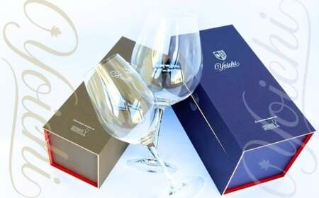 【Yoichiロゴ入り】リーデル社製ワイングラスセット_Y034-0114