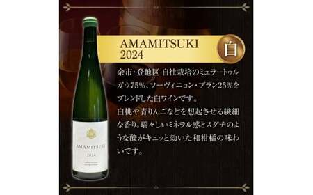 Yoichi LOOP ソムリエセレクト 余市町産ワイン AMAMITSUKI 2024【白】3本セット_Y055-0074