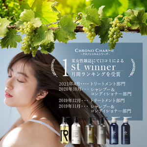 【隔月 定期便年6回】シグチコレクション シャンプー&トリートメント 合計12本 (300ml×各1本×6回)【リノ クロノシャルム】_Y043-0009