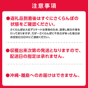 2024年発送【先行予約】令和6年産 甘さとジューシーさがたまらない さくらんぼ 紅秀峰 L～2L 800g フルーツ王国余市産 バラ詰め 200g 4パック 【ニトリ観光果樹園】 果物 フルーツ 食品 冷蔵 北海道 余市町 _Y074-0098