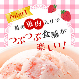 北海道いちごアイスクリーム 110ml×12個セット ギフト_Y051-0001