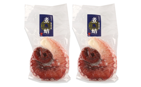 北海道産 やわらか煮たこ足(約600g)2本セット<菊地水産>_Y020-0429